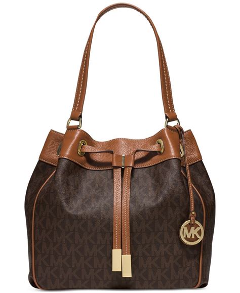 michael kors bucket bag macy's|Michael Kors handbags clearance Macy's.